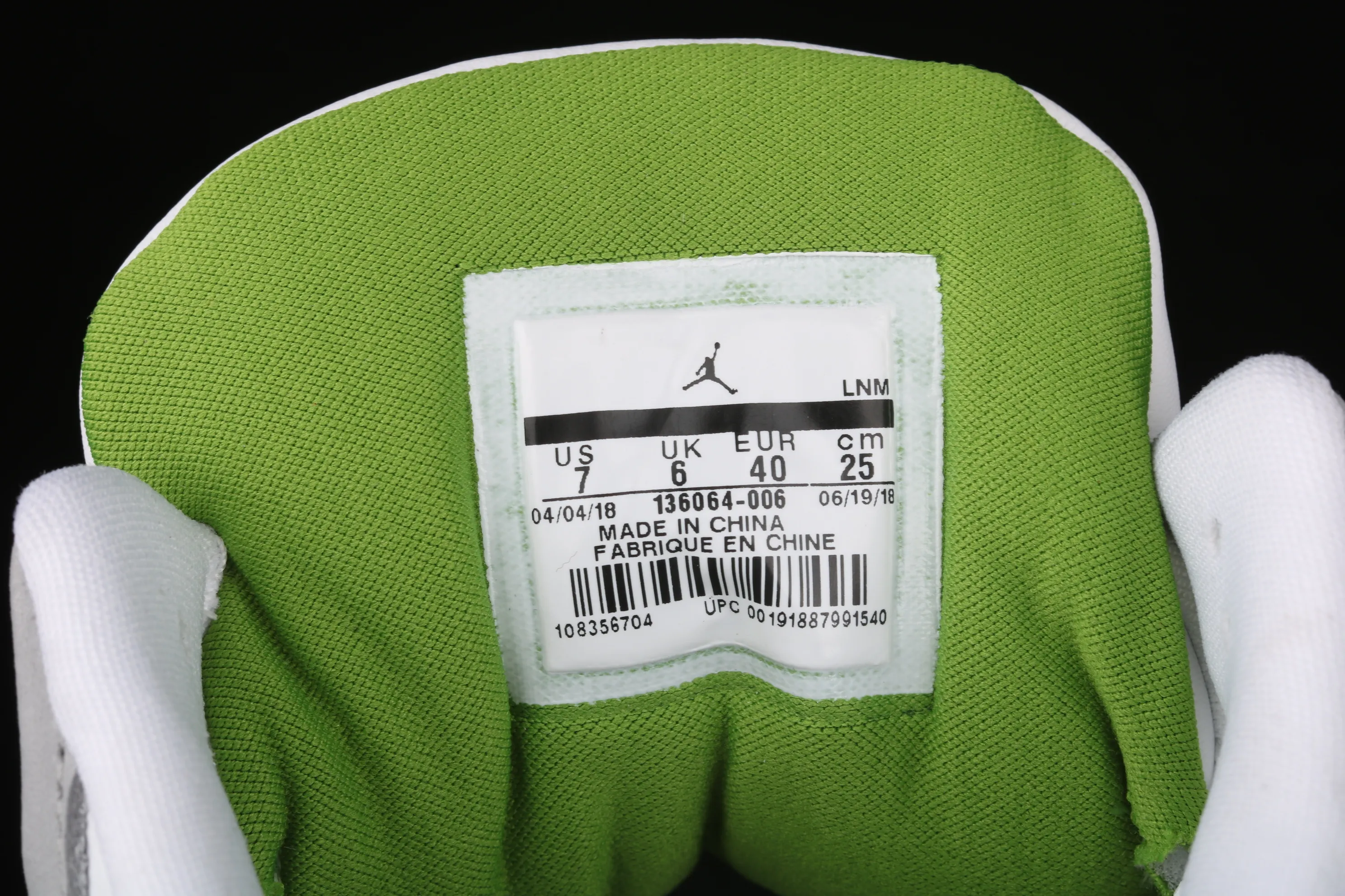All categories Air Jordan Jordan series basketball shoes Air Jordan 3 #ZG version Air Jordan 3 Retro "Chlorophyll" AJ3 Joe 3 Chlorophyll Gray Green Manuscript 136064-006